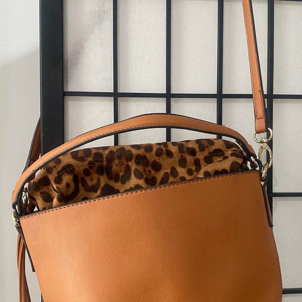 Unbranded Women's Brown and Tan Bag